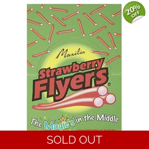 Maxilin Strawberry Flyers With Crystal Sherbet Centre
